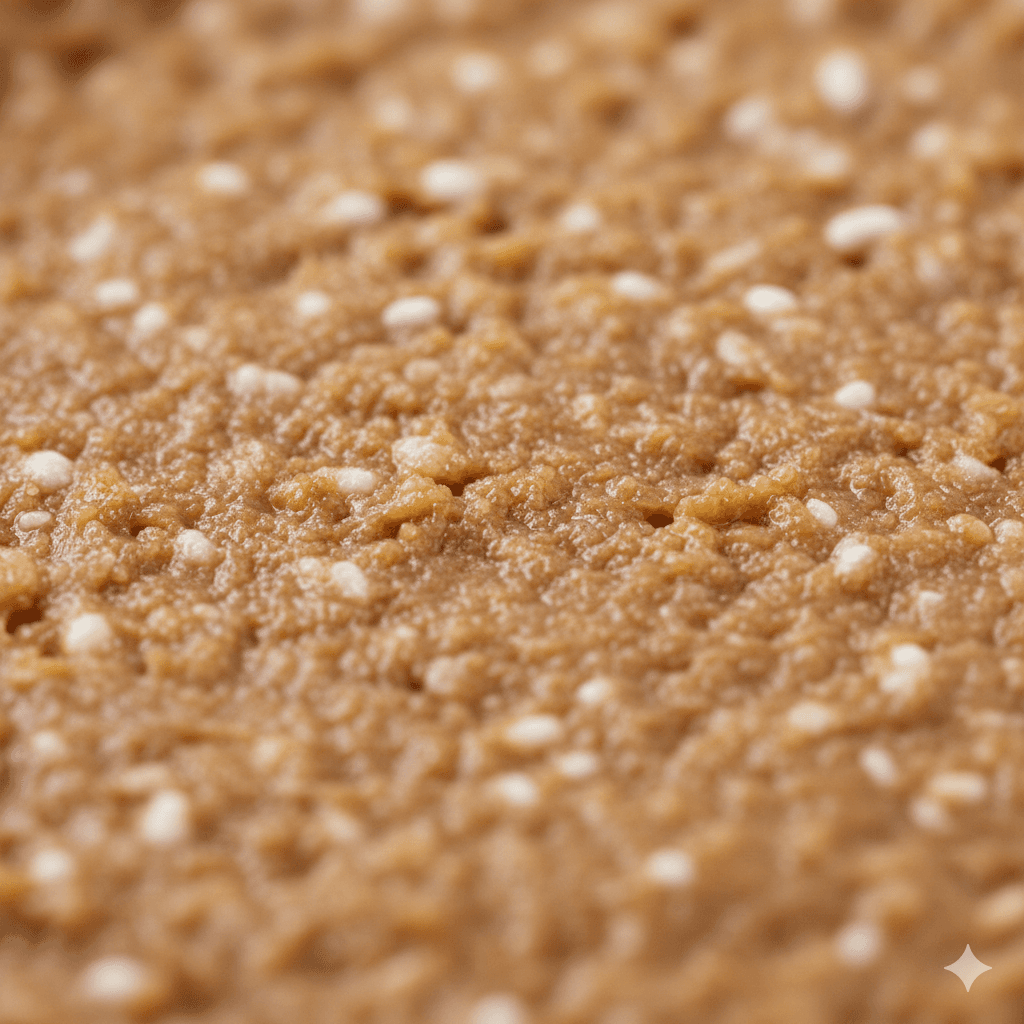 Homemade miso paste and fermented condiments — hot sauce, mustard, and garlic honey